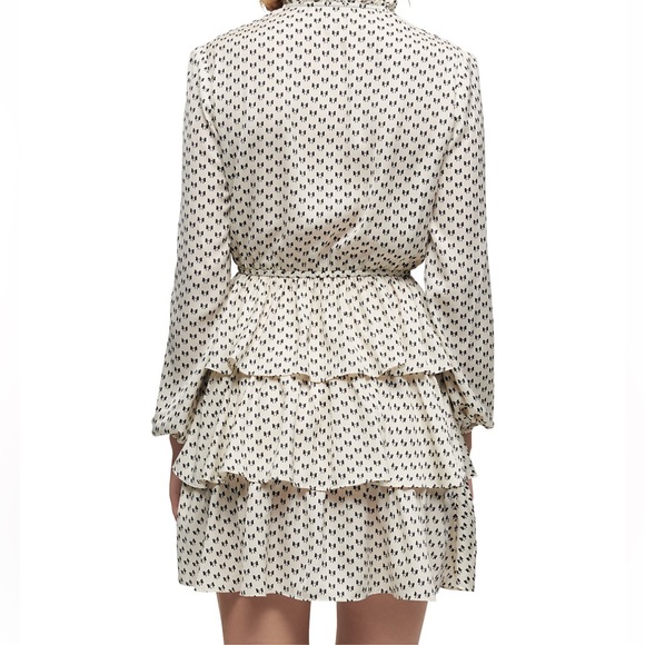 Maje Rinala Bow Print Dress - Picture 3 of 3